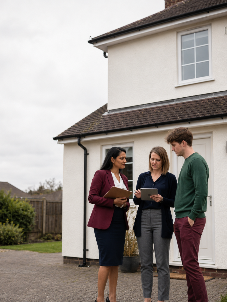 RASP children’s care compliance consultancy team outside a supported accommodation property